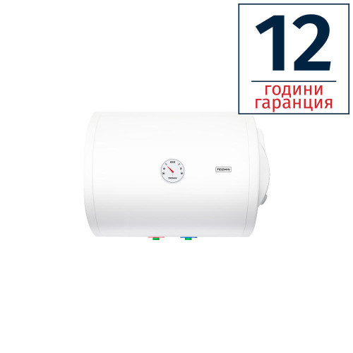 БОЙЛЕР TEDAN STANDARD INOX  50л,  хоризонтален, неръждаем, ел. изводи отдясно, тръби отдолу, 2kW